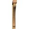 Ekena Millwork Legacy Block Rough Sawn Bracket w/ Offset Brace, Western Red Cedar, 6"W x 48"D x 48"H BKT0604X48X48LEC05RWR - alternate 4